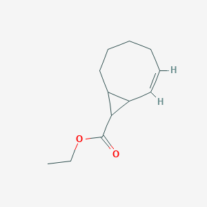 molecular formula C12H18O2 B11938775 Ethyl (2Z)-bicyclo[6.1.0]non-2-ene-9-carboxylate CAS No. 28860-75-5