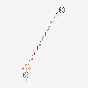 molecular formula C28H42O10S B11938812 Benzyl-PEG7-Ots 