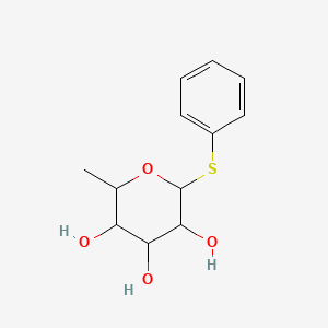 molecular formula C12H16O4S B11938840 Phenyl 6-deoxy-1-thiohexopyranoside 