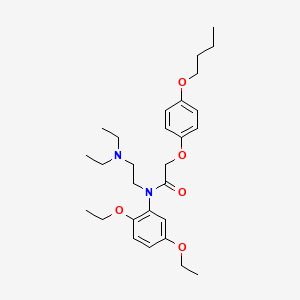 molecular formula C28H42N2O5 B1193896 Fenoxedil CAS No. 54063-40-0