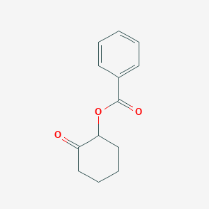 molecular formula C13H14O3 B11938961 2-Oxocyclohexyl benzoate CAS No. 7472-23-3