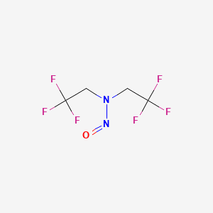 molecular formula C4H4F6N2O B1193911 N-Nitrosobis(2,2,2-trifluoroethyl)amine CAS No. 625-89-8