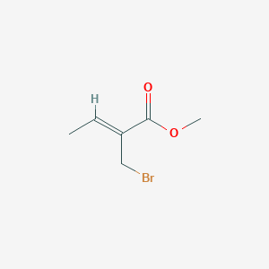 molecular formula C6H9BrO2 B11939155 Methyl 2-bromomethylcrotonate 
