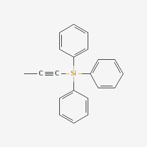 molecular formula C21H18Si B11939158 1-Propynyltriphenylsilane CAS No. 6673-25-2