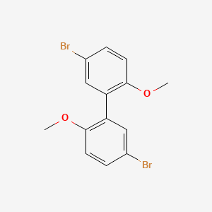 molecular formula C14H12Br2O2 B11939184 3,3'-Dibromo-6,6'-dimethoxy-1,1'-biphenyl CAS No. 100542-54-9