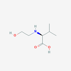 molecular formula C7H15NO3 B119392 N-2-(Hydroxyethyl)-L-valine CAS No. 101769-73-7