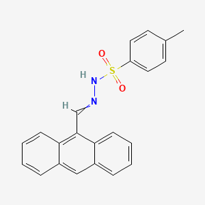molecular formula C22H18N2O2S B11939210 N'-(9-Anthrylmethylene)-4-methylbenzenesulfonohydrazide 