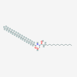 molecular formula C34H67NO3 B11939212 C16-Ceramide-d31 
