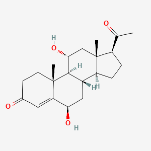 6beta,11alpha-Dihydroxyprogesterone