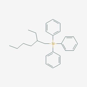 molecular formula C26H32Si B11939321 (2-Ethylhexyl)triphenylsilane 