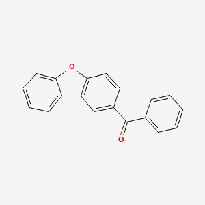 molecular formula C19H12O2 B11939343 Dibenzo[b,d]furan-2-yl(phenyl)methanone 