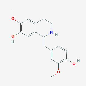 molecular formula C18H21NO4 B1193935 Nororientaline 