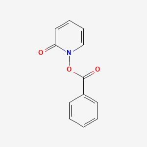 molecular formula C12H9NO3 B11939360 1-(benzoyloxy)-2(1H)-pyridinone CAS No. 886-27-1