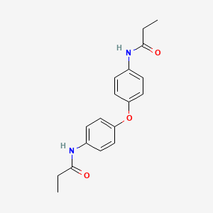 molecular formula C18H20N2O3 B11939423 N,N'-(oxydibenzene-4,1-diyl)dipropanamide 