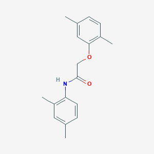 molecular formula C18H21NO2 B11939455 2-(2,5-dimethylphenoxy)-N-(2,4-dimethylphenyl)acetamide CAS No. 315712-80-2