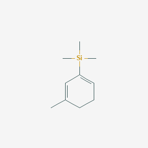 molecular formula C10H18Si B11939515 Trimethyl(5-methylcyclohexa-1,5-dien-1-yl)silane CAS No. 81044-35-1