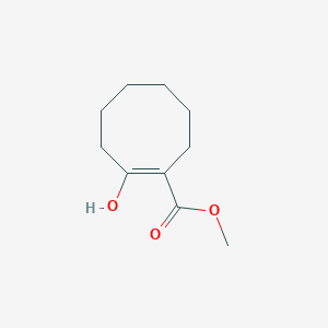 molecular formula C10H16O3 B11939612 Methyl 2-hydroxy-1-cyclooctene-1-carboxylate 