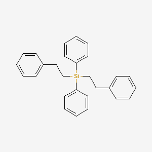 molecular formula C28H28Si B11939669 Diphenethyldiphenylsilane 