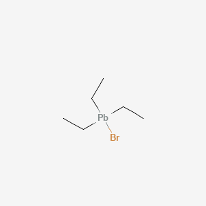 molecular formula C6H15BrPb B11939677 Plumbane, bromotriethyl- CAS No. 41141-89-3
