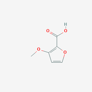molecular formula C6H6O4 B11939679 3-Methoxyfuran-2-carboxylic acid 