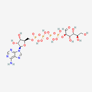 molecular formula C16H27N5O21P4 B1193970 Ap(4)Glucose CAS No. 62230-92-6