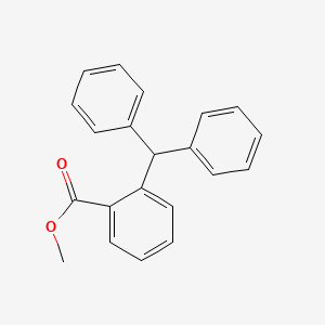 molecular formula C21H18O2 B11939706 Methyl 2-benzhydrylbenzoate CAS No. 6624-03-9
