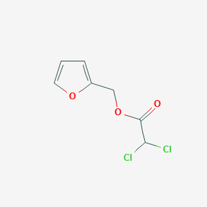 molecular formula C7H6Cl2O3 B11939736 Furan-2-ylmethyl 2,2-dichloroacetate 