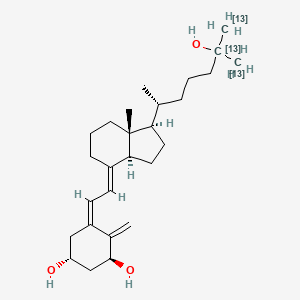 molecular formula C27H44O3 B11939766 Calcitriol-13C3 