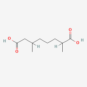 B1193980 2,6-Dimethyloctanedioic acid CAS No. 3269-74-7