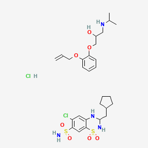 molecular formula C28H42Cl2N4O7S2 B1193982 Trasidrex CAS No. 71265-68-4