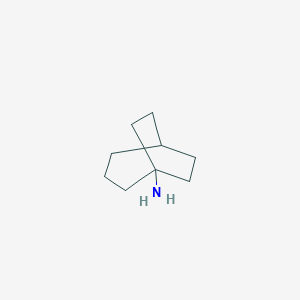 molecular formula C9H17N B11939875 Bicyclo[3.2.2]nonan-1-amine 