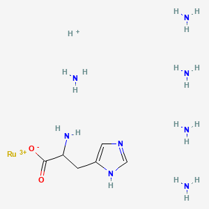 Pentaammineruthenium(III)histidine complex
