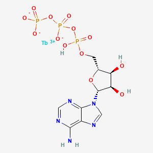 molecular formula C10H13N5O13P3T B1193991 Tb-Ftp CAS No. 107870-98-4