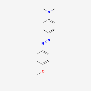 molecular formula C16H19N3O B11939945 4-(Dimethylamino)-4'-ethoxyazobenzene CAS No. 3009-57-2