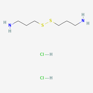 molecular formula C6H18Cl2N2S2 B1193997 Homocystamine dihydrochloride CAS No. 29205-72-9