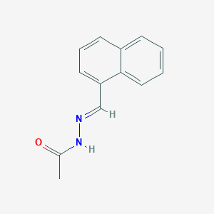 molecular formula C13H12N2O B11940034 N'-(Naphthalen-1-ylmethylene)acetohydrazide 