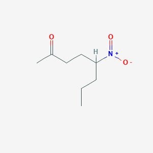 molecular formula C8H15NO3 B11940039 5-Nitrooctan-2-one CAS No. 7404-84-4