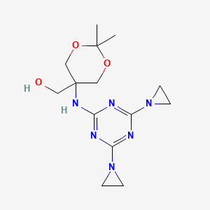 molecular formula C14H22N6O3 B1194004 Dioxadet CAS No. 67026-12-4