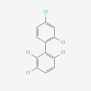 molecular formula C12H5Cl5 B1194006 2,2',3,4',6-Pentachlorobiphenyl CAS No. 68194-05-8
