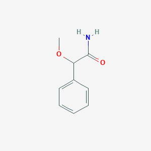 molecular formula C9H11NO2 B11940081 2-Methoxy-2-phenylacetamide CAS No. 7476-63-3