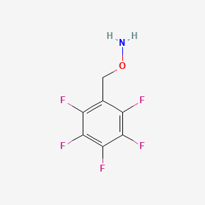 molecular formula C7H4F5NO B1194010 o-(2,3,4,5,6-Pentafluorobenzyl)hydroxylamine CAS No. 72915-12-9