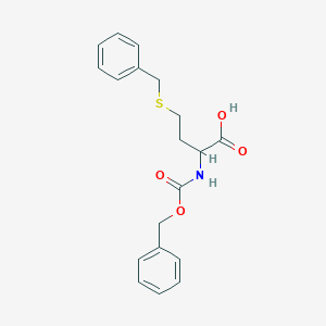 molecular formula C19H21NO4S B11940111 N-Carbobenzyloxy-S-benzyl-DL-homocysteine CAS No. 6304-80-9