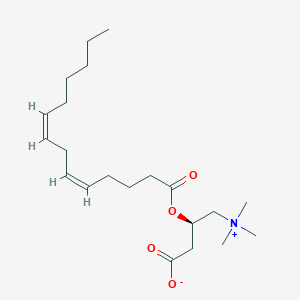 molecular formula C21H37NO4 B11940133 Tetradeca-5,8-dienoyl-carnitine 