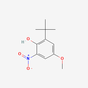 2-tert-Butyl-4-methoxy-6-nitrophenol