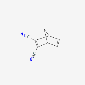 molecular formula C9H6N2 B11940225 Bicyclo[2.2.1]hepta-2,5-diene-2,3-dicarbonitrile CAS No. 825-24-1