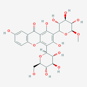 molecular formula C25H28O15 B1194025 Wubangziside C CAS No. 99759-20-3