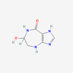 molecular formula C6H8N4O2 B1194030 Azepinomycin CAS No. 89354-15-4