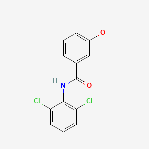 molecular formula C14H11Cl2NO2 B11940331 N-(2,6-dichlorophenyl)-3-methoxybenzamide 