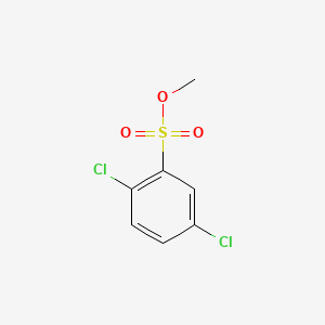 molecular formula C7H6Cl2O3S B1194038 methyl 2,5-dichlorobenzenesulfonate CAS No. 78150-04-6