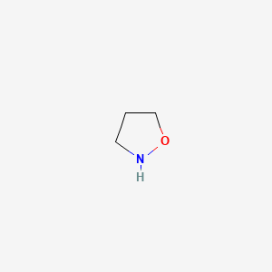 molecular formula C3H7NO B1194047 Isoxazolidine CAS No. 504-72-3